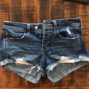 Distressed Hollister Shorts